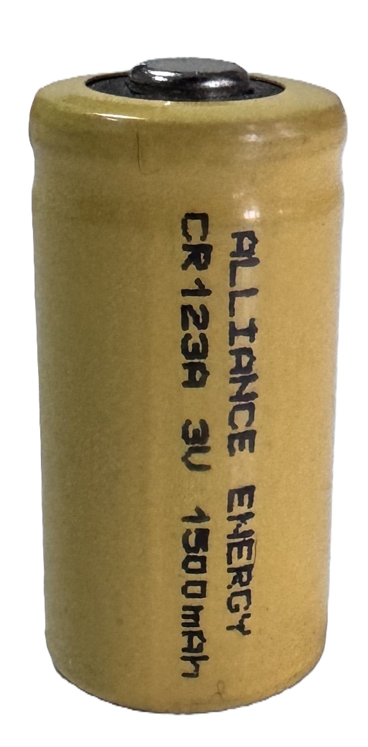 Pile EWT  Non rechargeable lithium 3V 1500 mAh (CR123A)